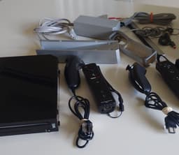 Nintendo Wii konsol med tillbehör