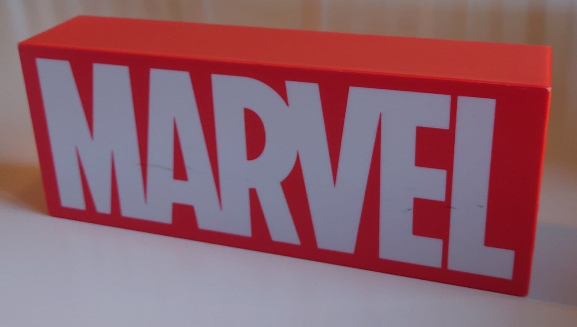Marvel Logotyp Lampa