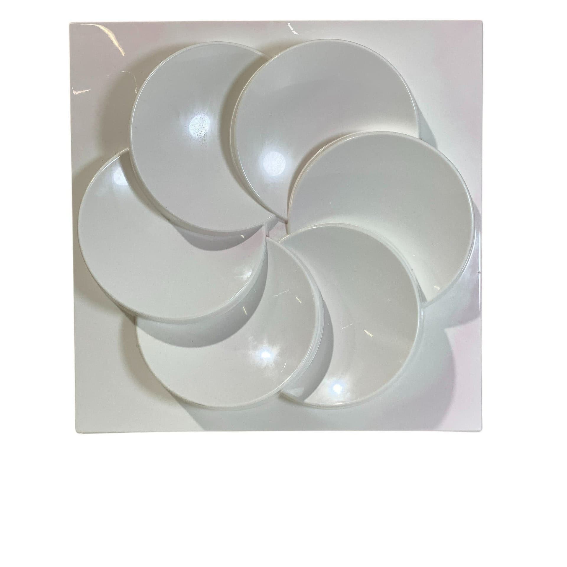IKEA Rabatt Tavla Plast Retro Väggdekoration Vintage Vit