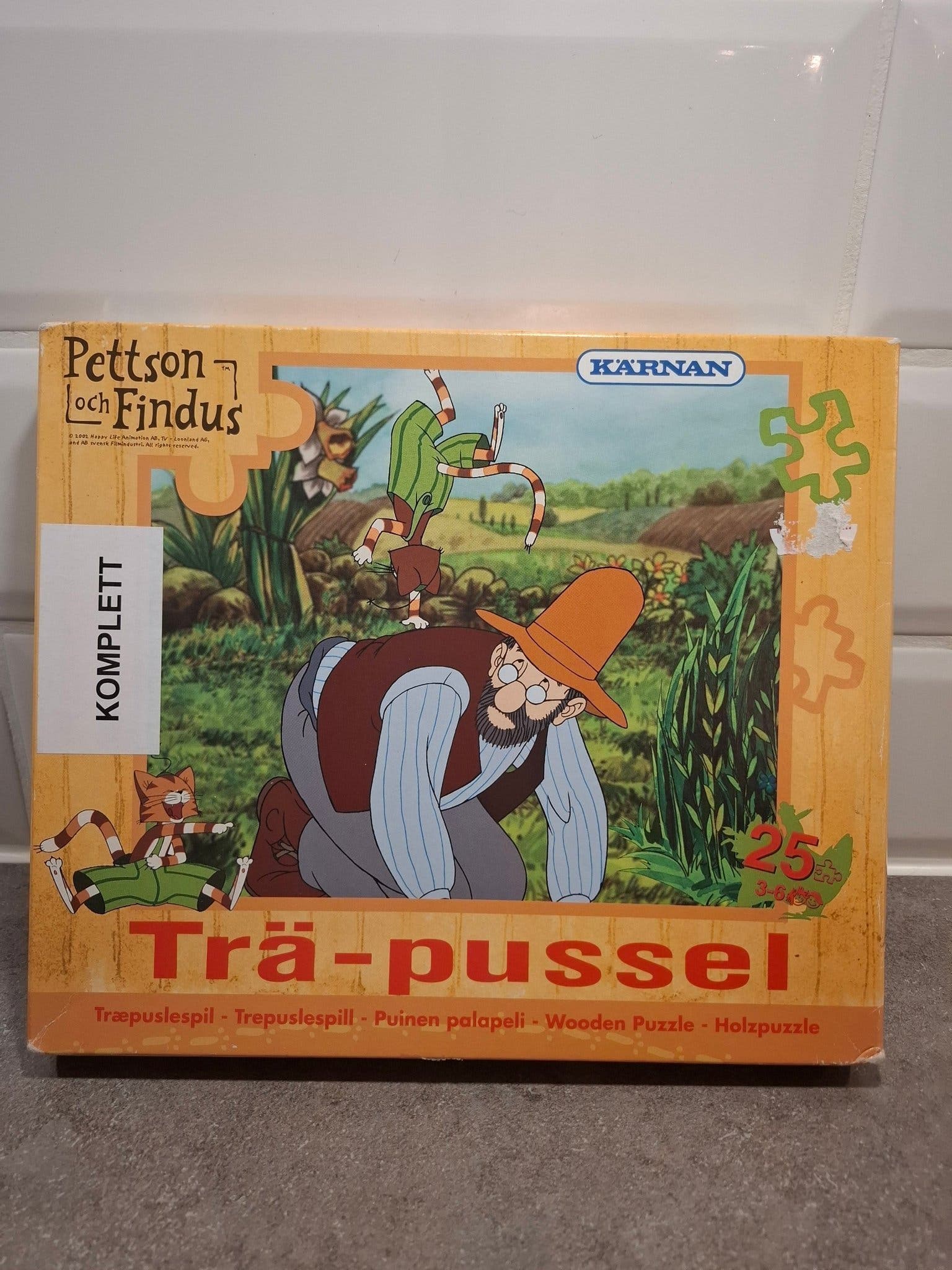 Pettson och Findus Trä-pussel