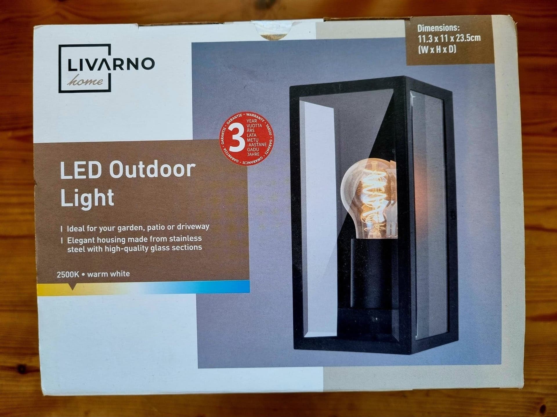 LIVARNO Ny Utomhuslampa LED