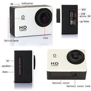 HD 1080P Actionkamera