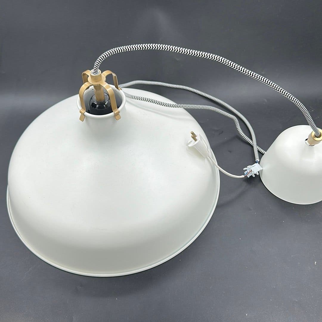 IKEA RANARP Taklampa, Pendellampa T1641 Off White Fint skick