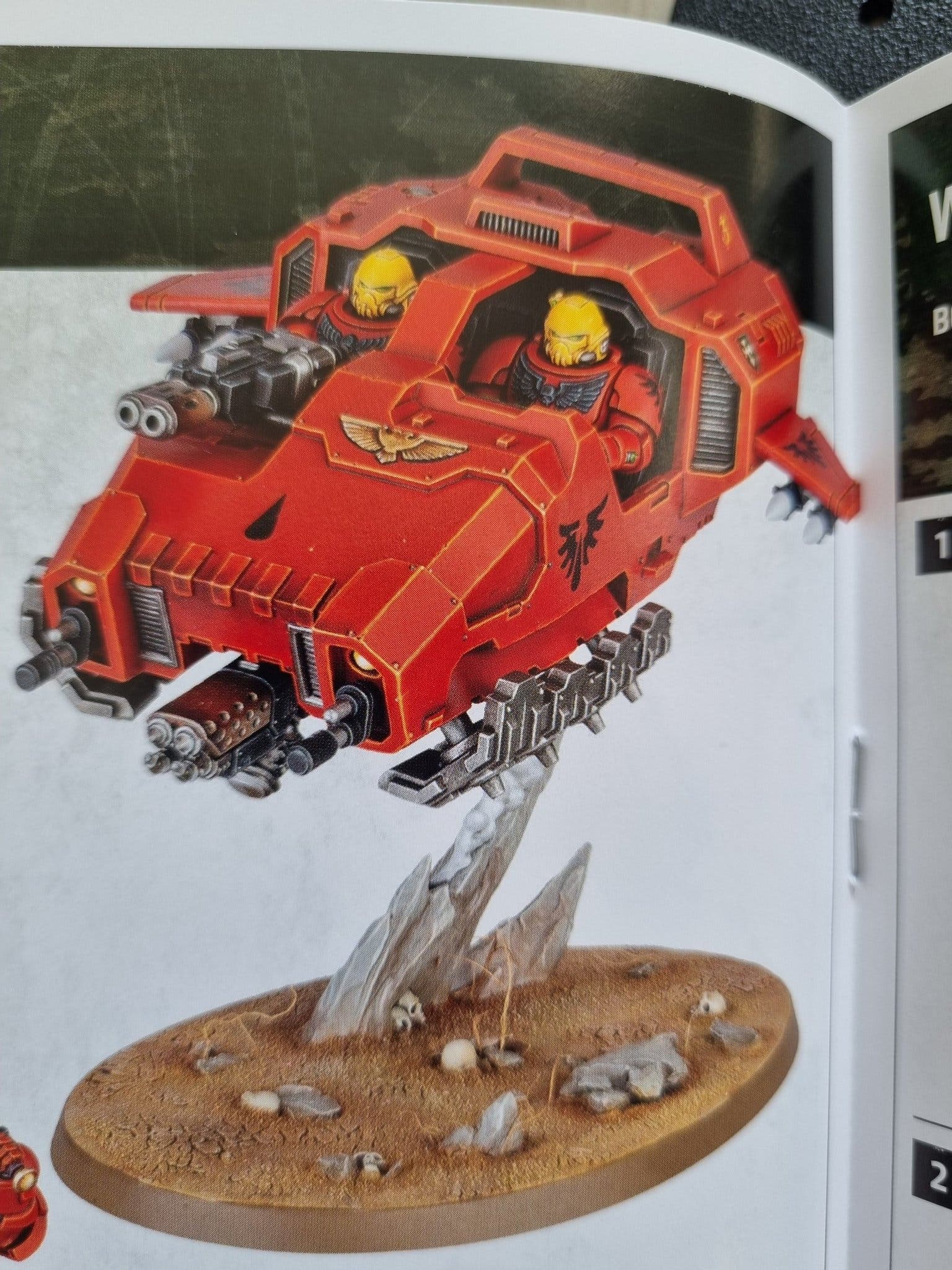 Landspeeder - Warhammer 40k 11th - ARMAGEDDON - Space Marines
