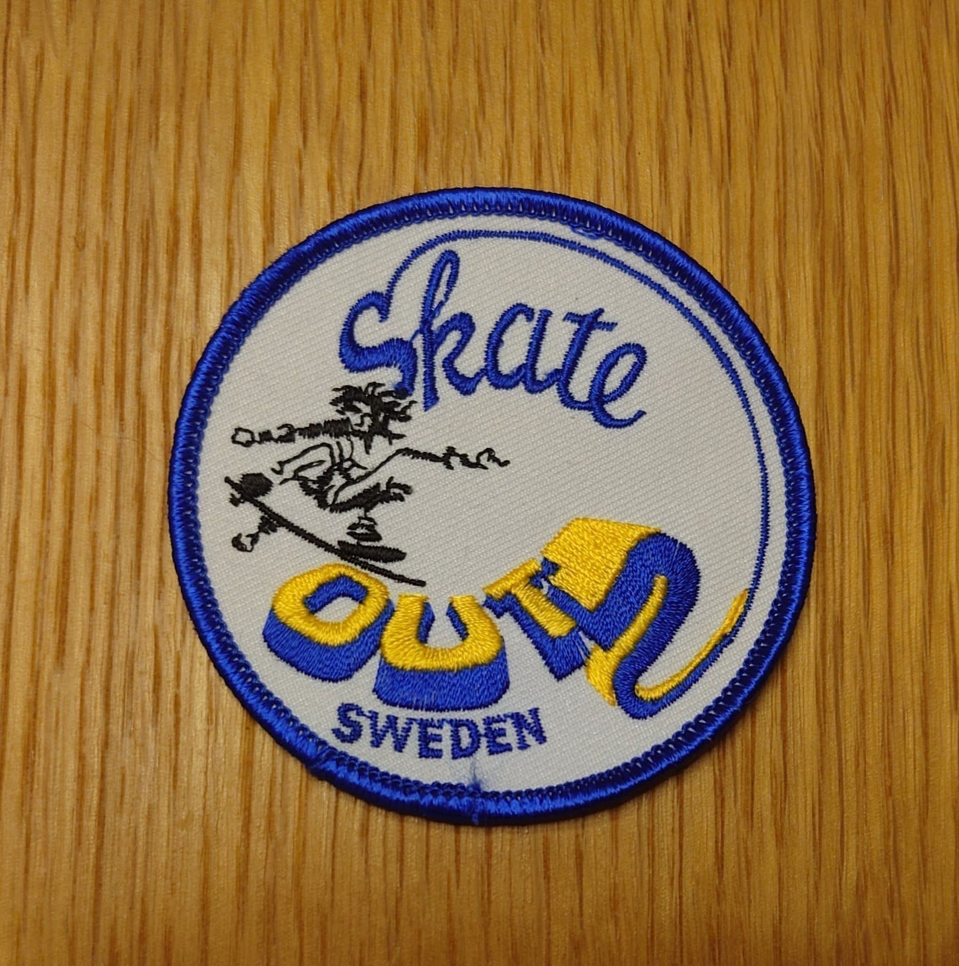 Skate Out - Patch - Tygmärke - Vintage - Skateboard - Skate - Snowboard