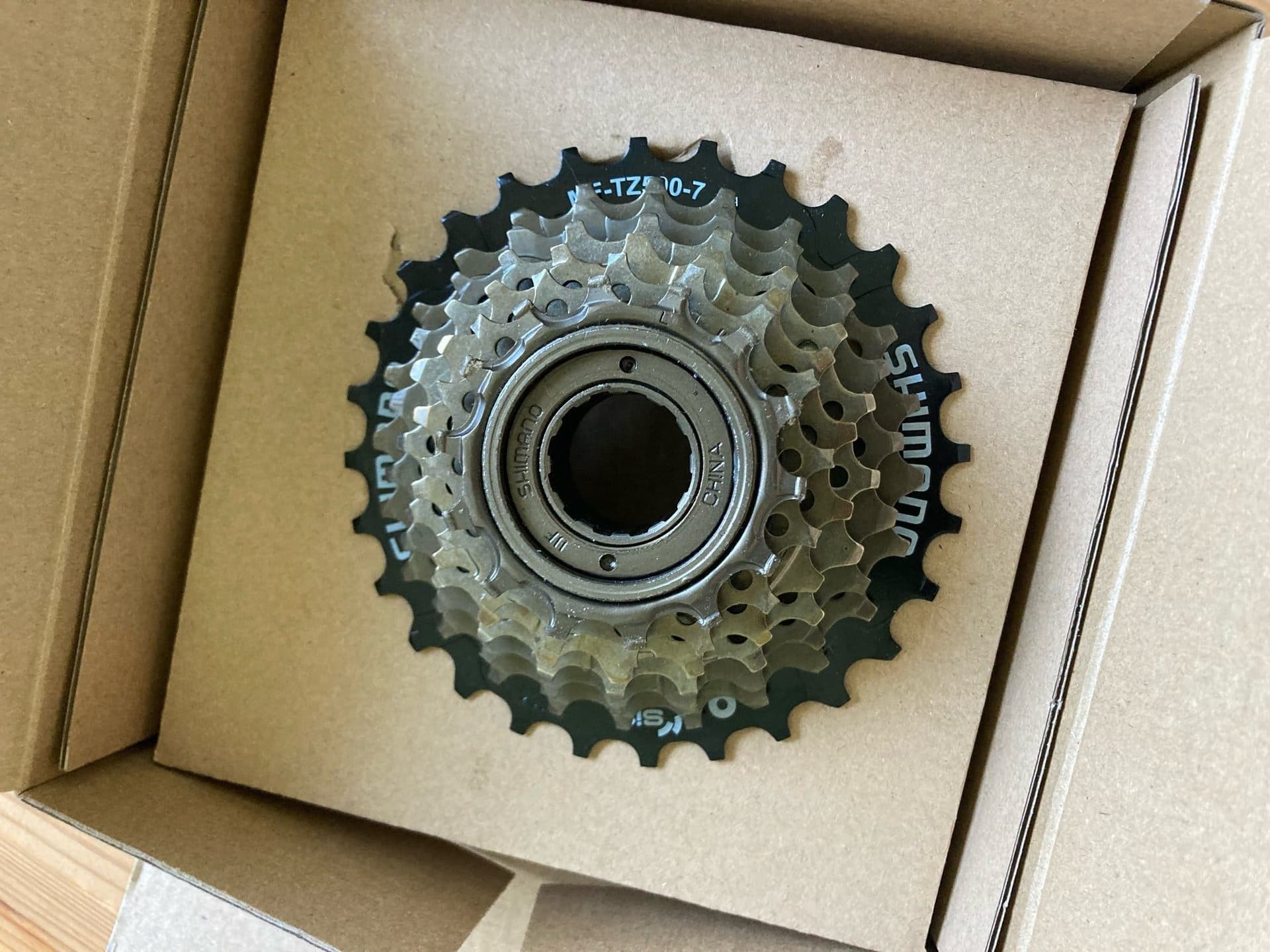 Shimano MF-TZ500-7 Cykelkassett 7-delad