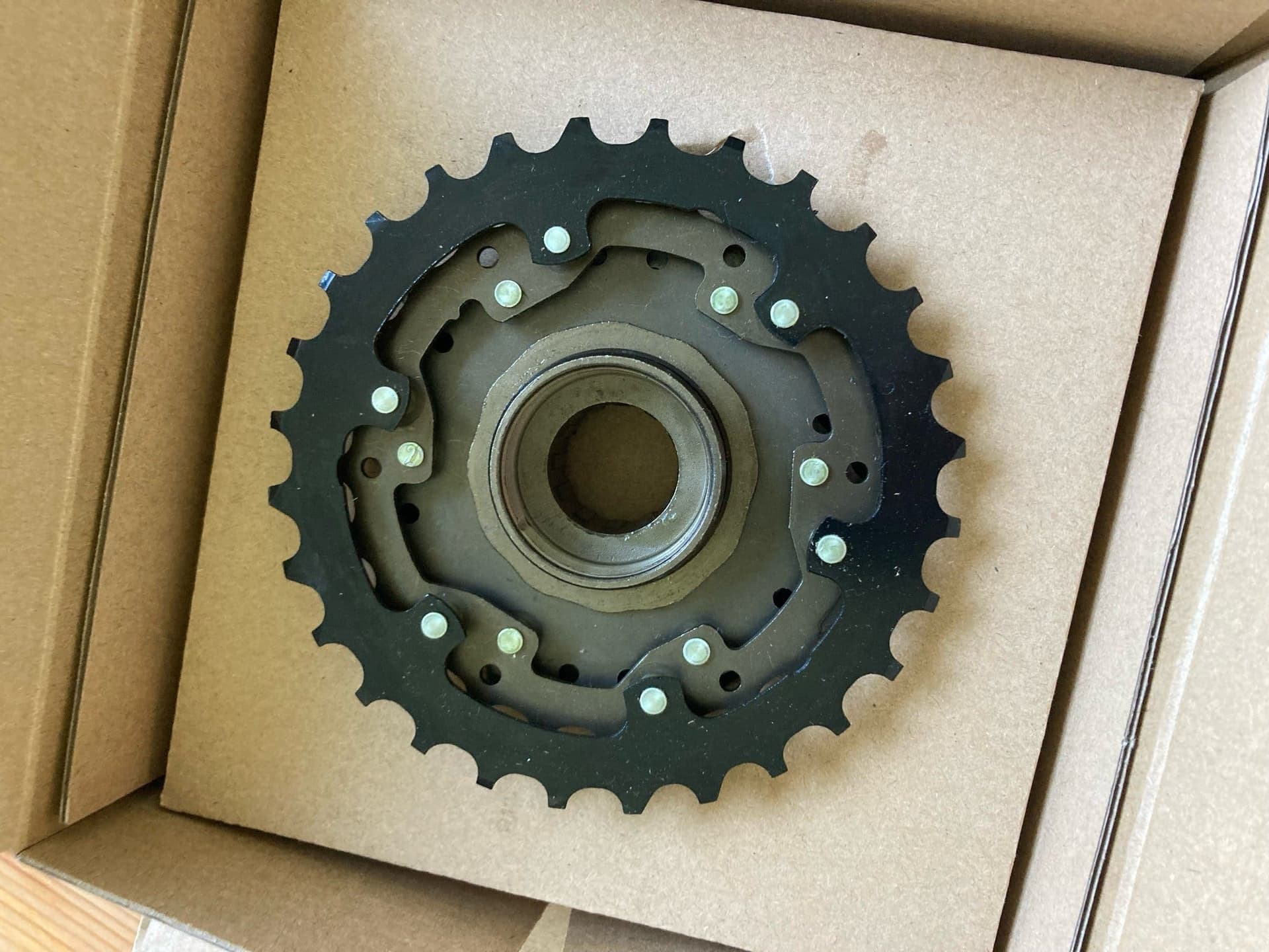 Shimano MF-TZ500-7 Cykelkassett 7-delad