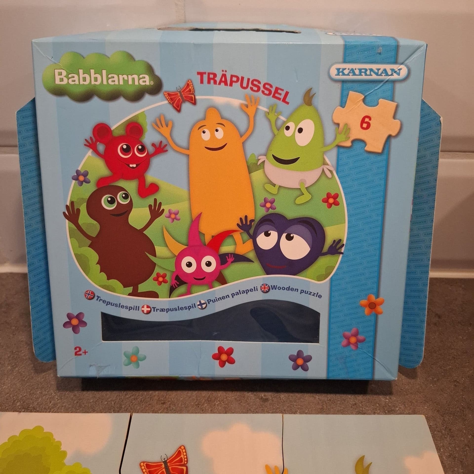 Babblarna träpussel 6 bitar