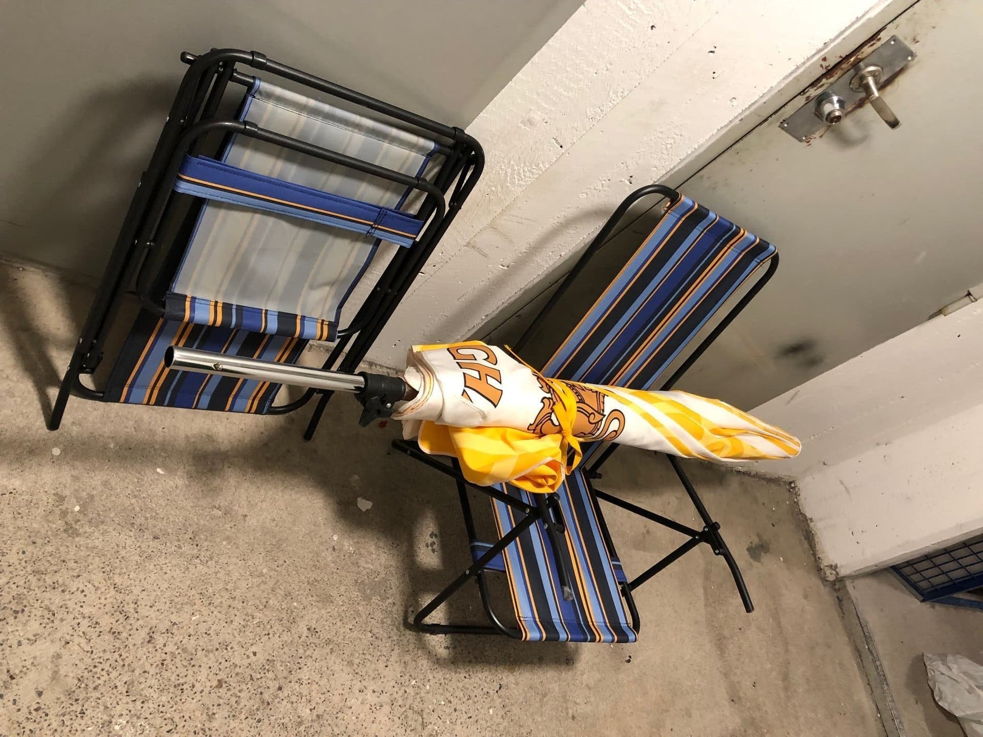 Solstolar och parasoll