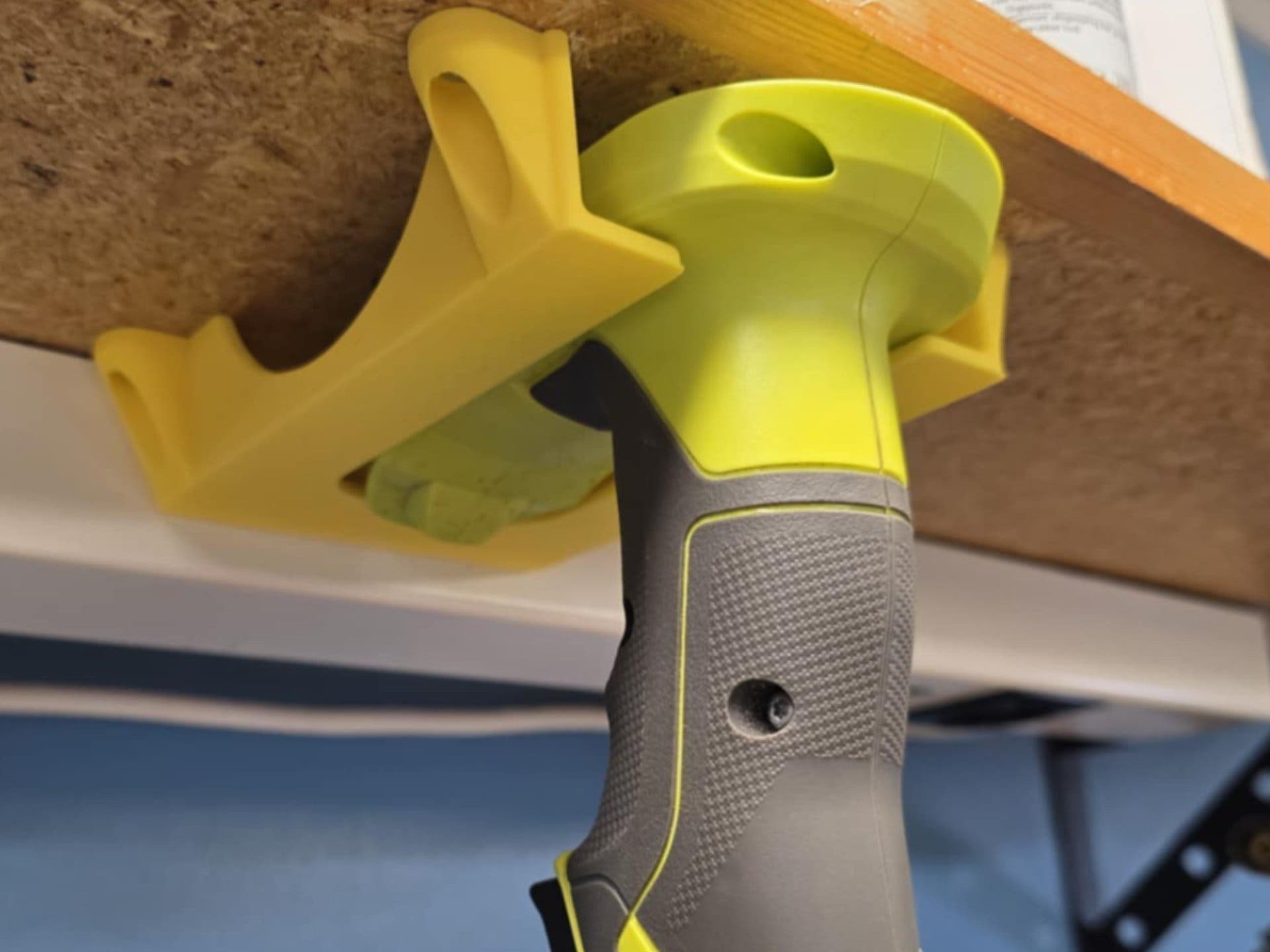 3D-printad Ryobi verktygshållare