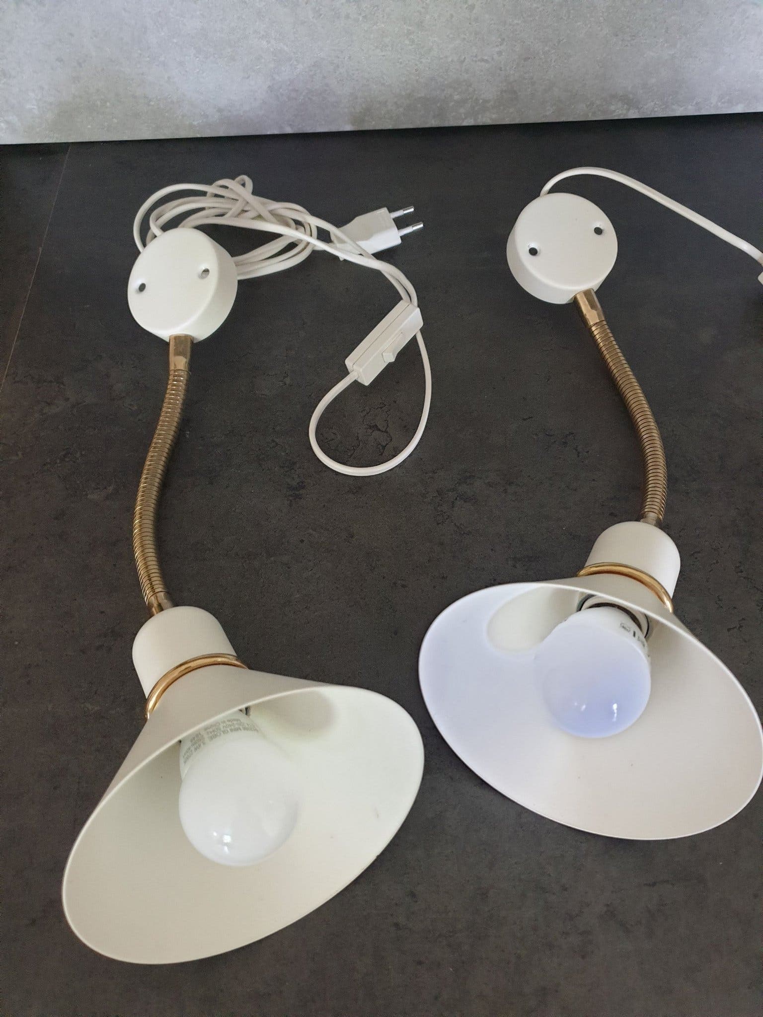 Sänglampor med flexibel arm