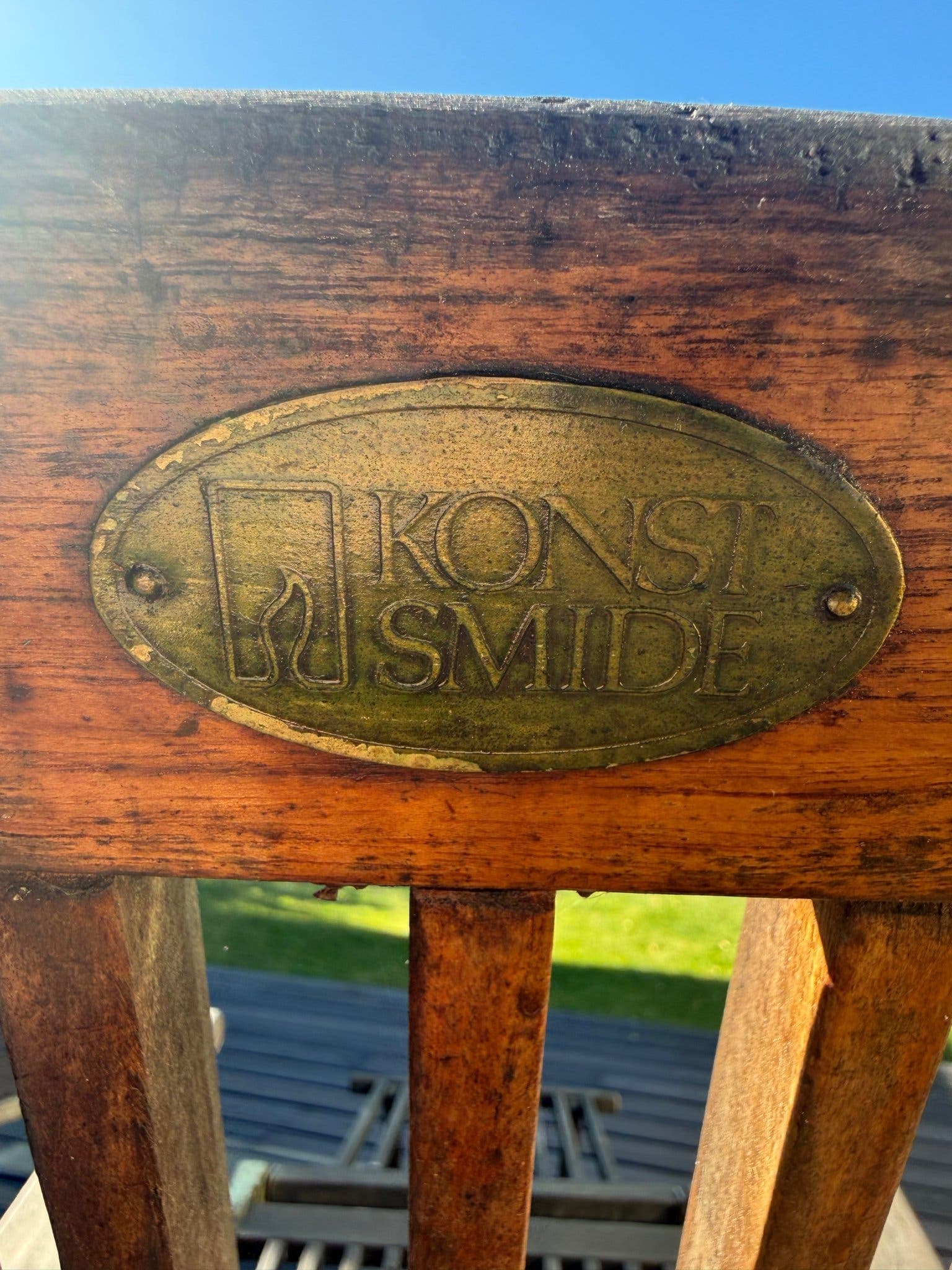 Konstsmide trädgårdsstolar / däcksstolar med fotpallar