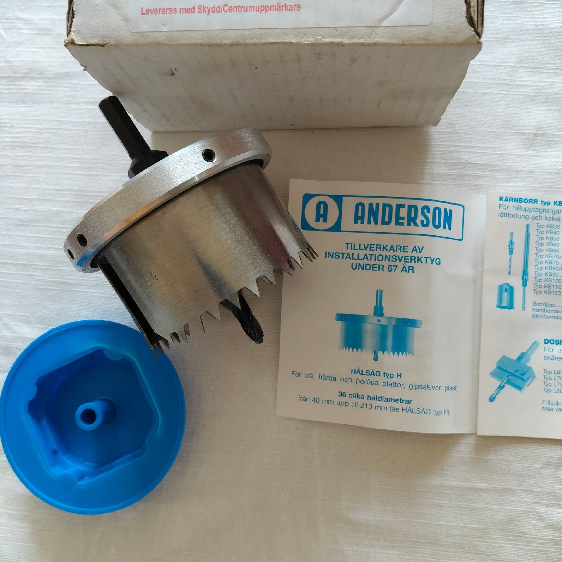 Hålsåg Dosfräs Typ T80 84 mm - Oanvänd