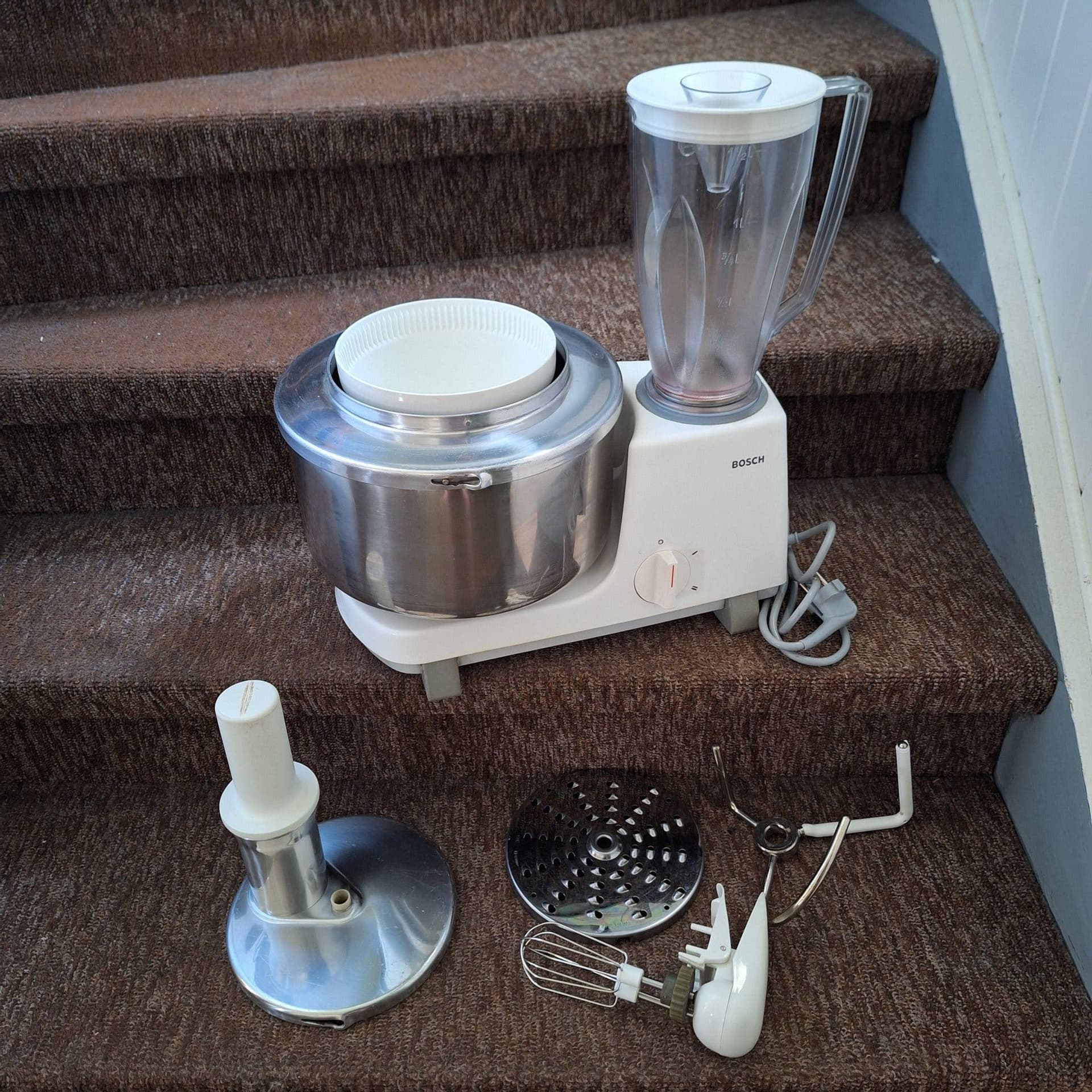 Köksmaskin BOSCH Universal Matberedare med Blender och Tillbehör