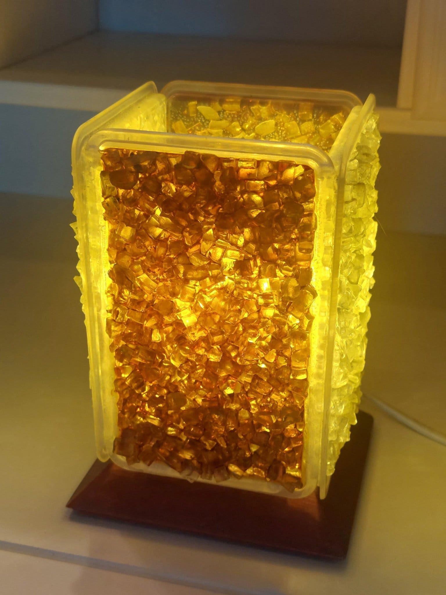 Liten bordslampa 70-tal