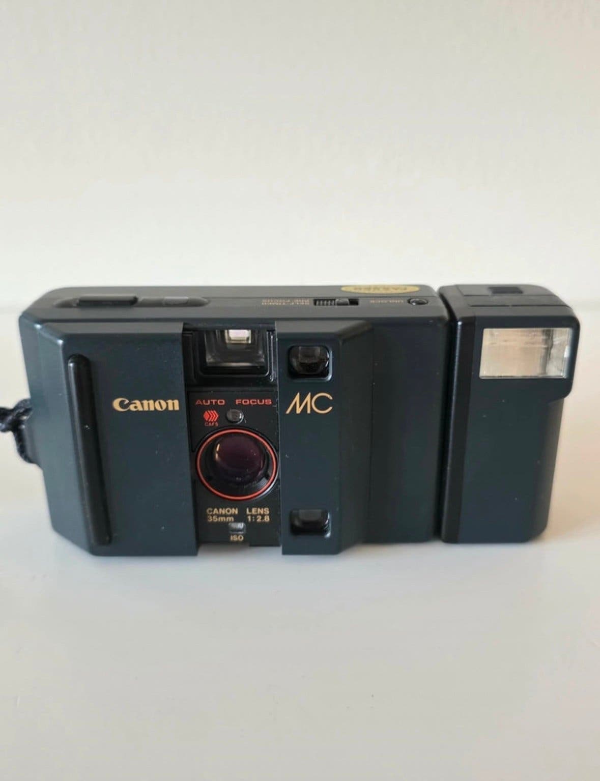 Canon MC Analog Kompaktkamera med Original Canon MC-S Blixt