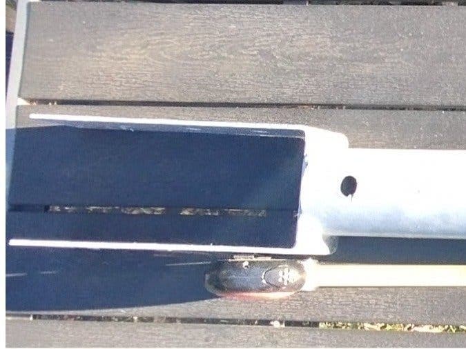 4 st 100 cm U-100 mm Markskruv Jordskruv Jordankare