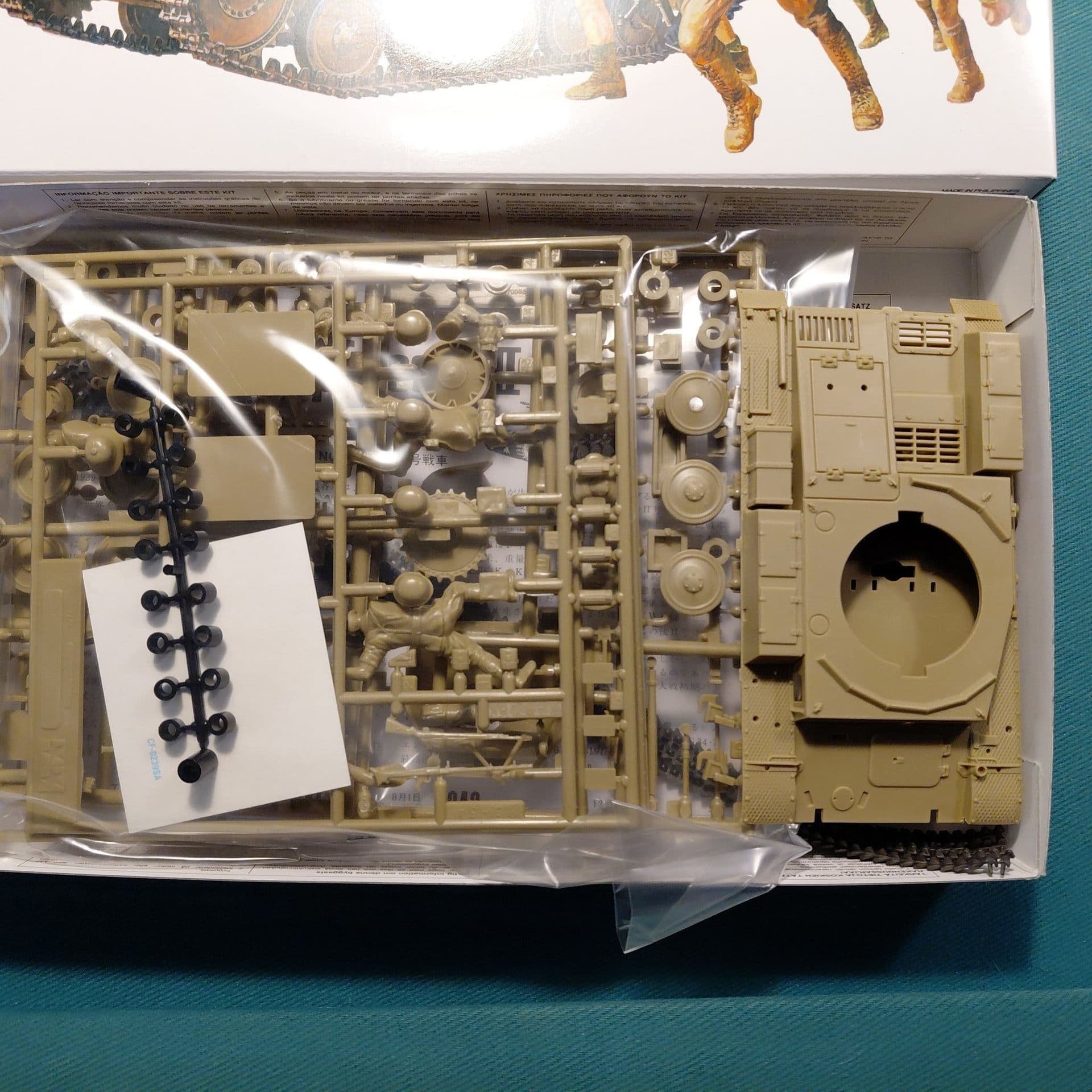 Tamiya Panzerkampfwagen II Ausf. F/G Militär Modellbyggsats