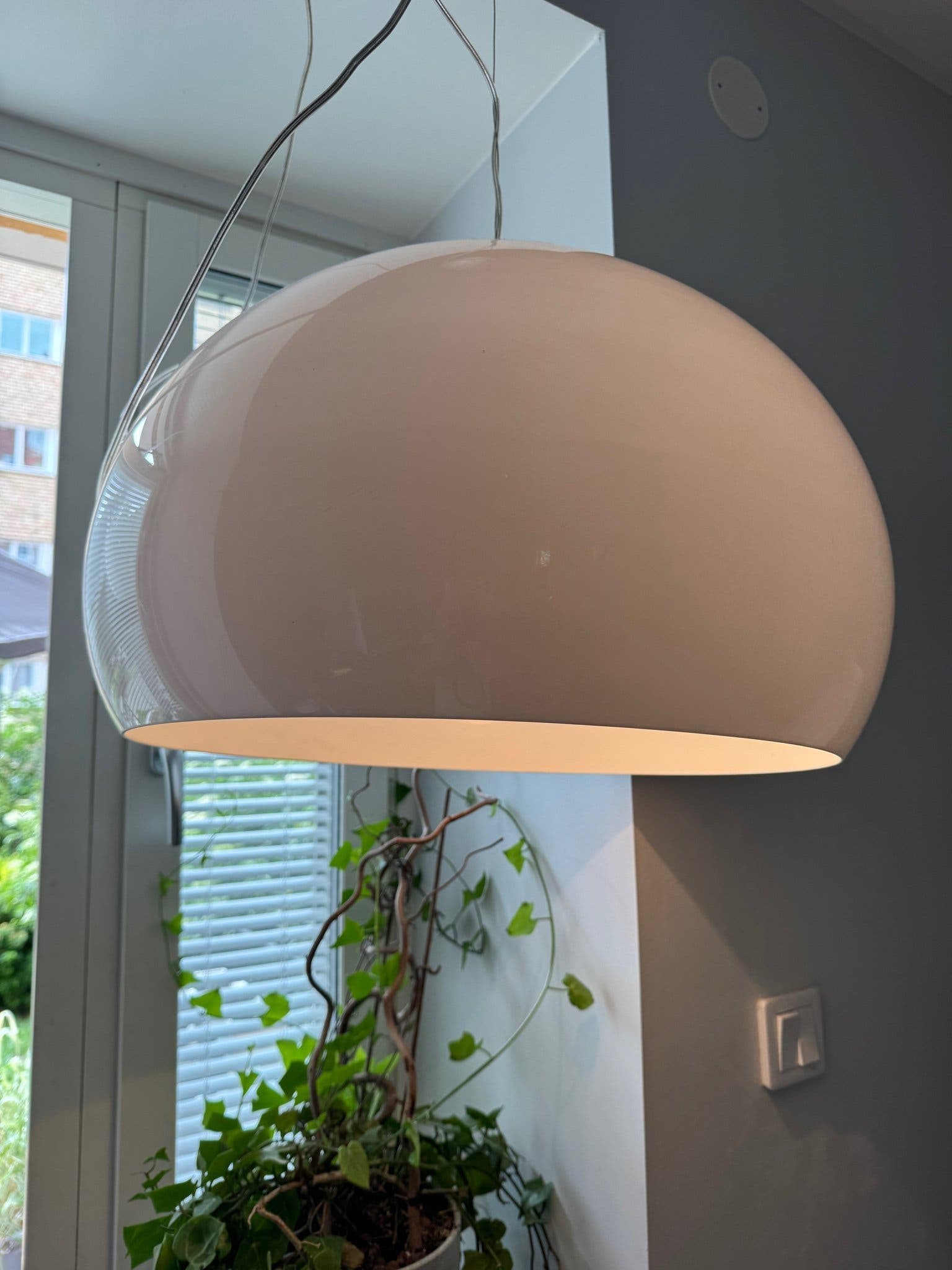 Kartell FL/Y taklampa, vit