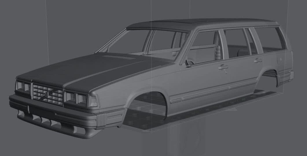 1/24 Volvo 745 kaross