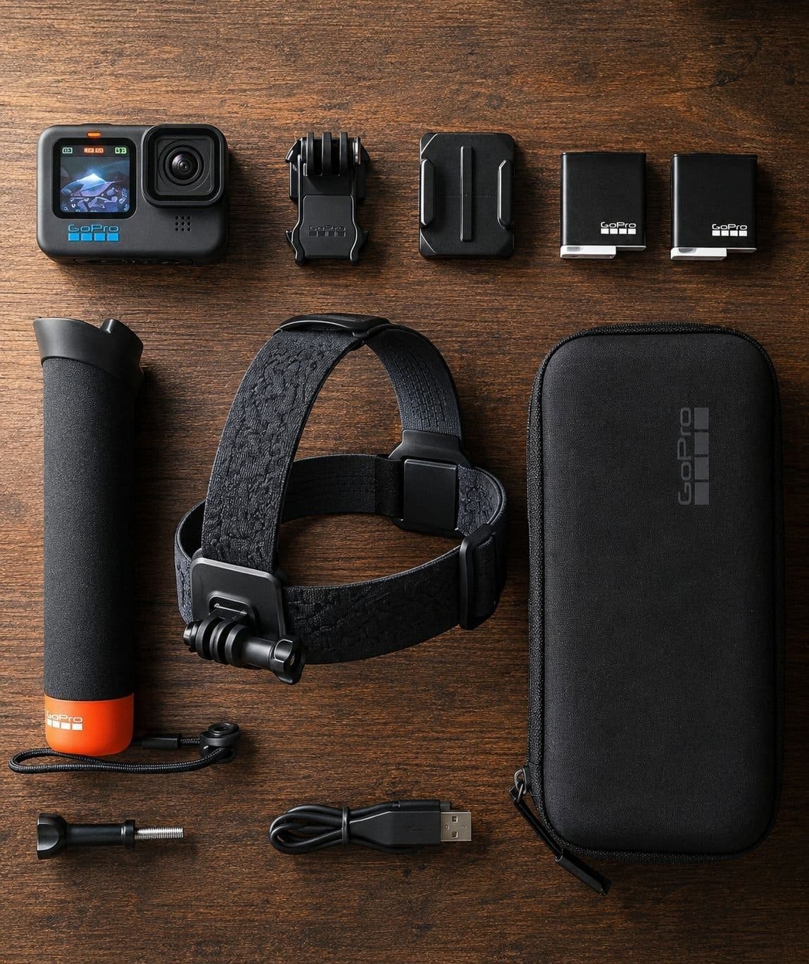 GoPro HERO12 Black – Komplett Bundle (Nyskick!)