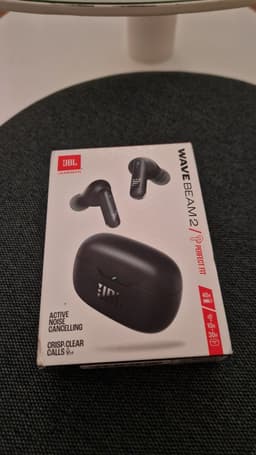 JBL Wave Beam 2 Black + 1 års Care pack