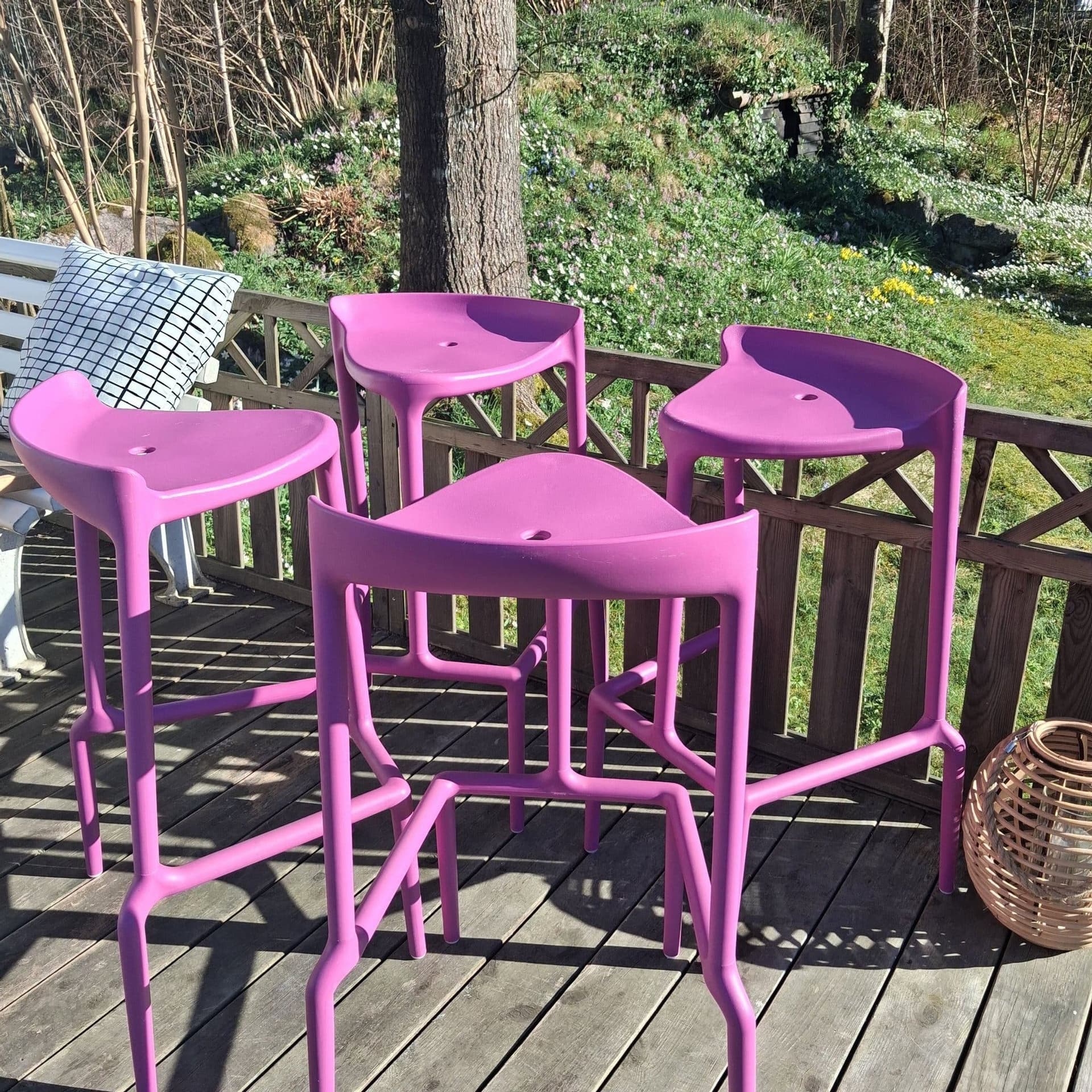 Pedrali Christian Gori Happy 490 barstool *4~design barstolar Pedrali Italien~