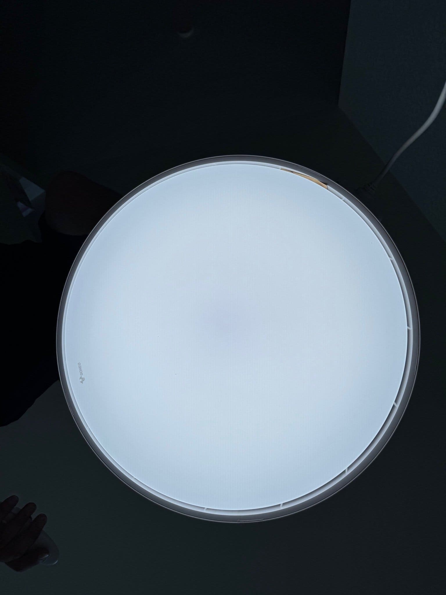 LED Taklampa med inbyggd fläkt – Fjärrkontroll – Kallt och varmt ljus