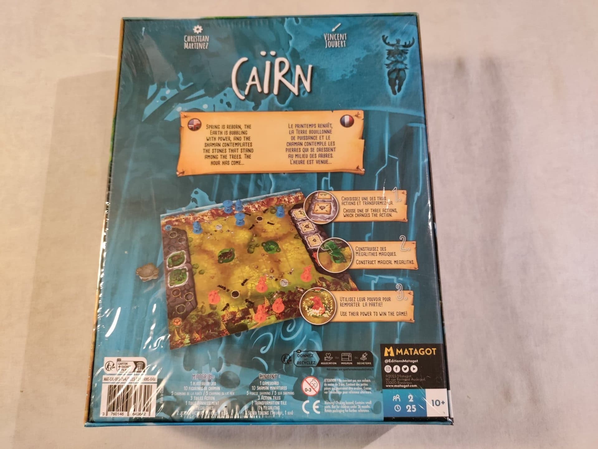 CAIRN - Shaman Power Struggle - 2 Player Game (New & Unopen)