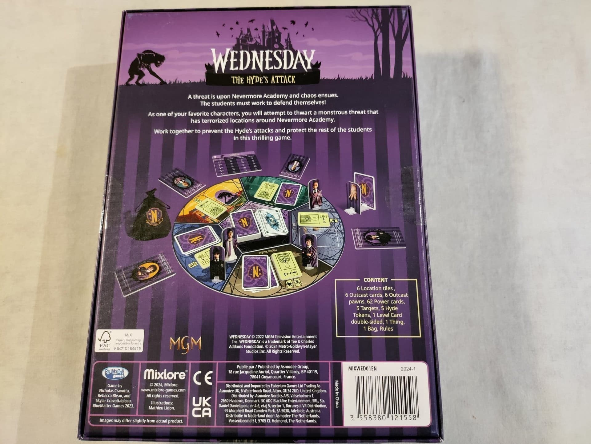 WEDNESDAY: The Hyde's Attack - Save Nevermore School (New & Unopen)