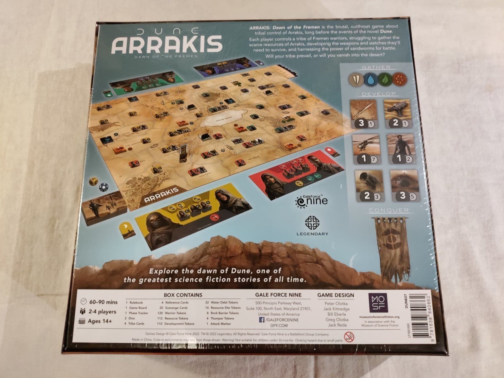 ARRAKIS: Dawn of the Fremen - "Borderland" in Dune Version (New & Unopen)