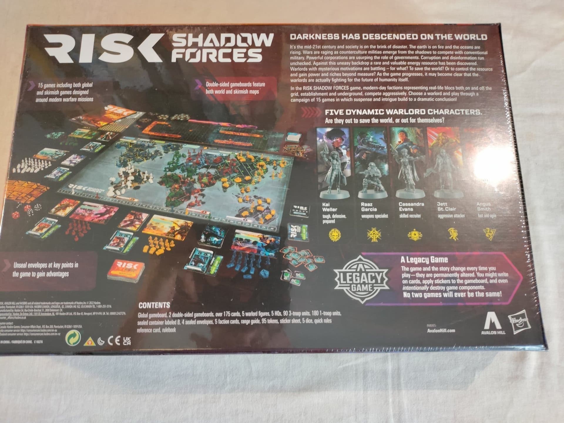 RISK: Shadow Forces - Legacy in 2050 (New & Unopen)