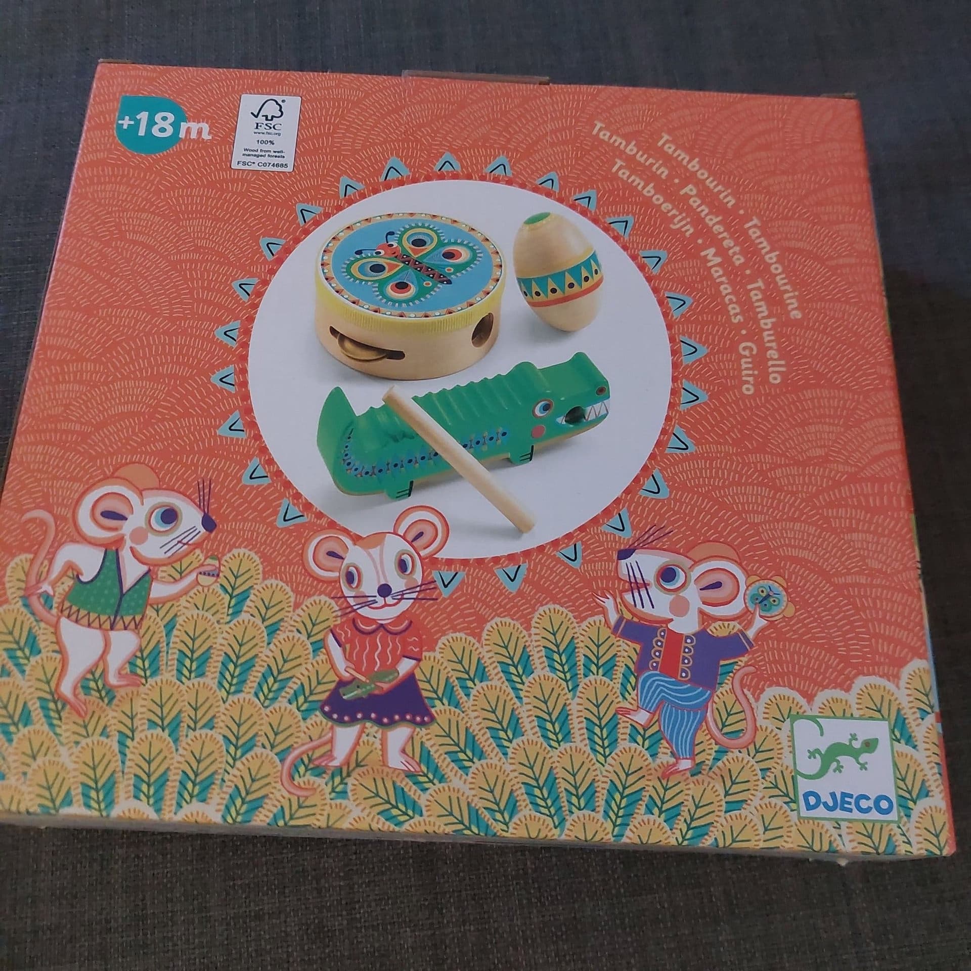 Djeco Animambo musikinstrumentset