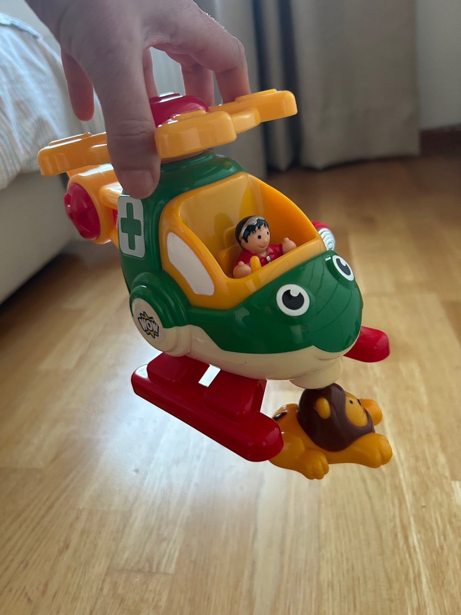 WOW Toys Helikopter med Figurer