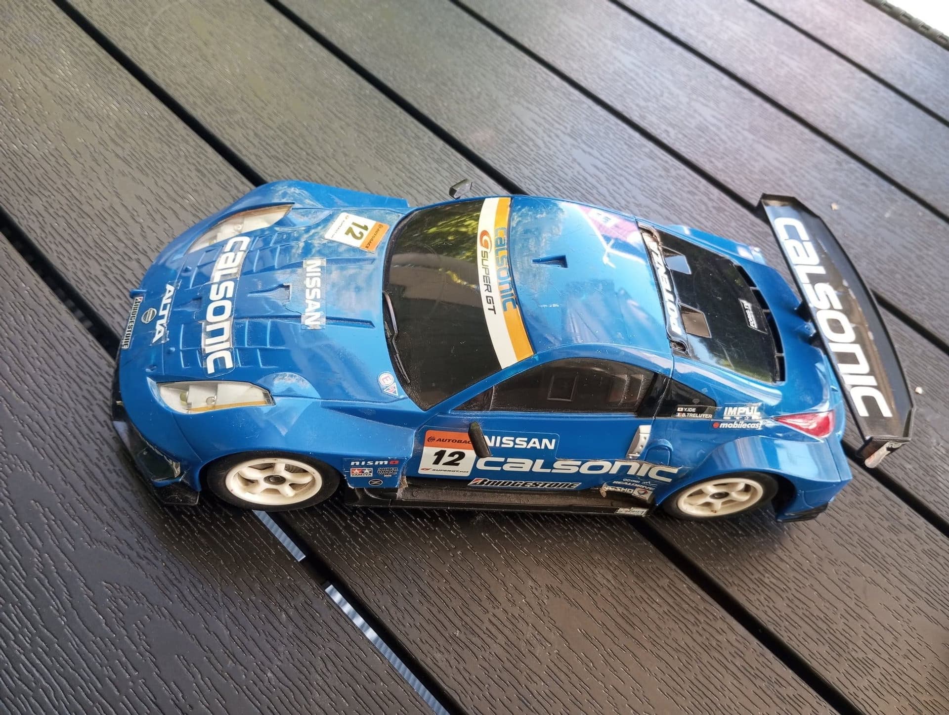 Radiostyrd bil Nissan 350Z Silverlit . Vintage?