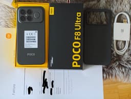 POCO F8 Ultra Svart 16GB RAM 512GB ROM