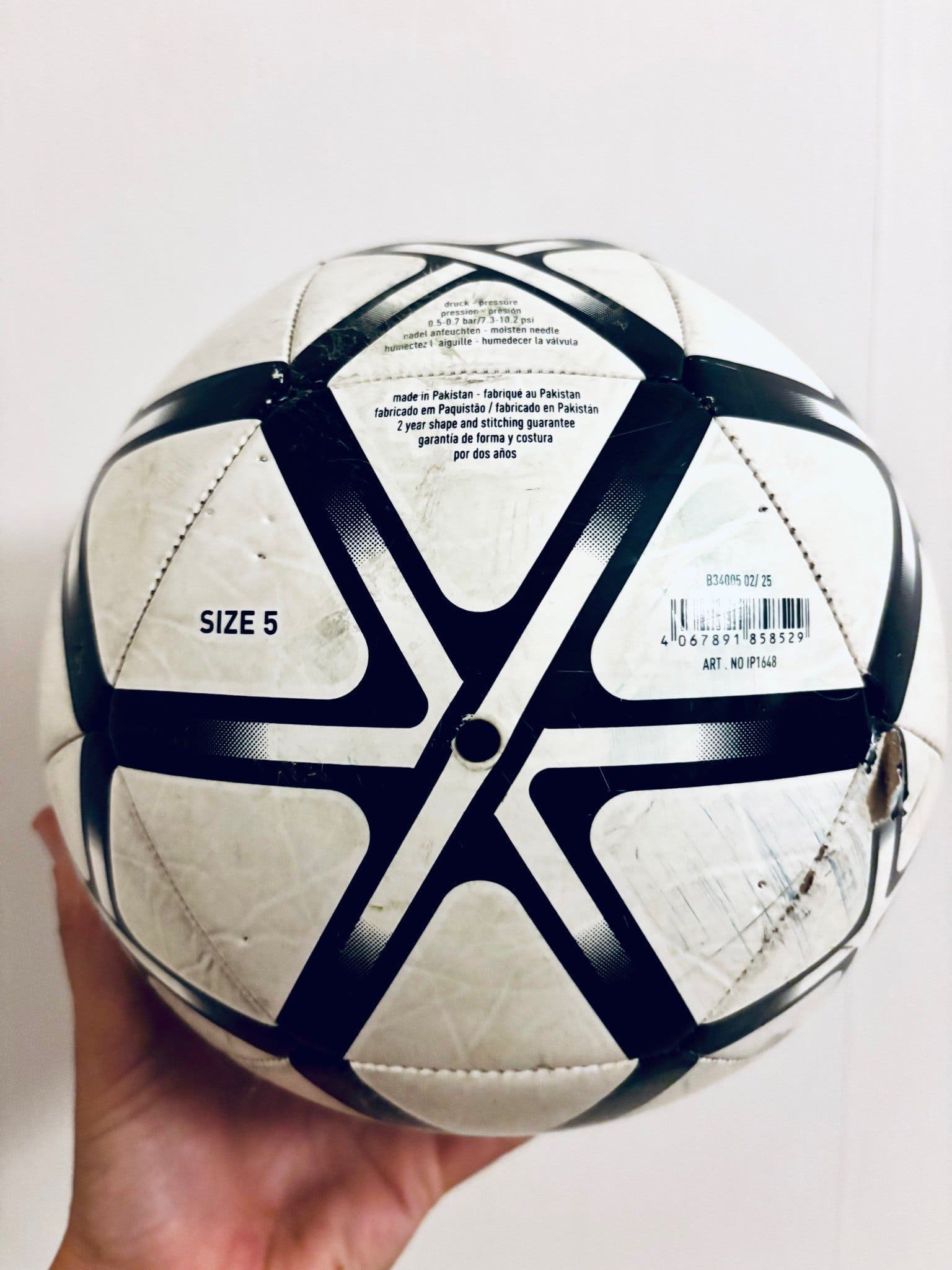 Adidas fotboll, storlek 5, adidas Starlancer Club