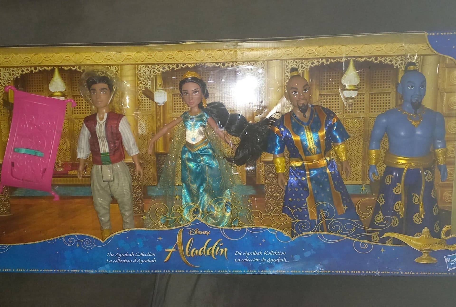 Disney dockor aladdin jasmine anden mattan barbiedockor