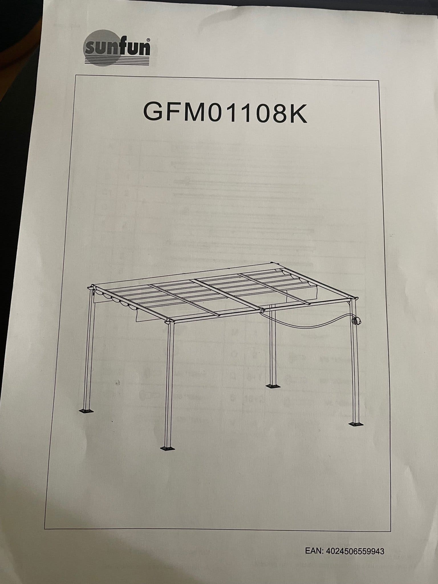 Sunfun GFM01108K Paviljong