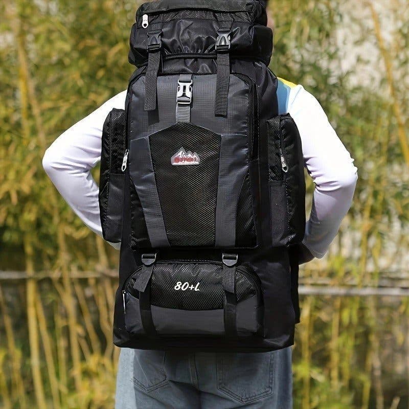 Stor vandringsryggsäck 80L
