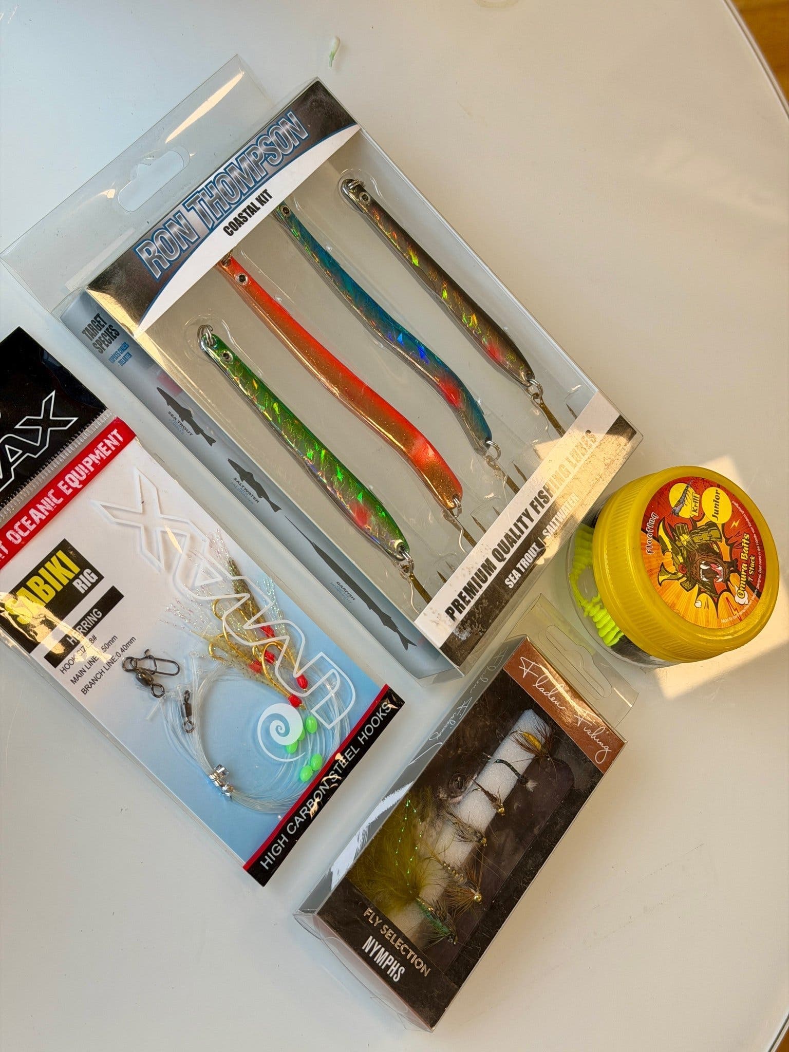 Fiskepaket för havsöring & makrill - Ron Thompson, Fladen m.m.