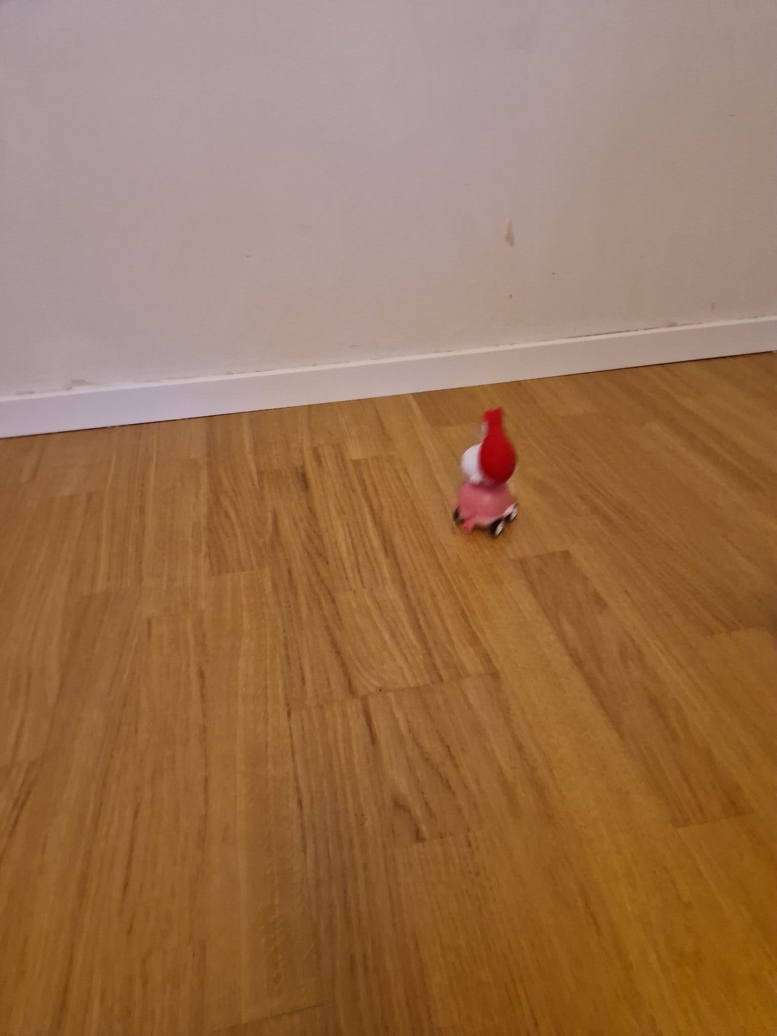 Ballongdriven leksaksbil med pump, ballong pump