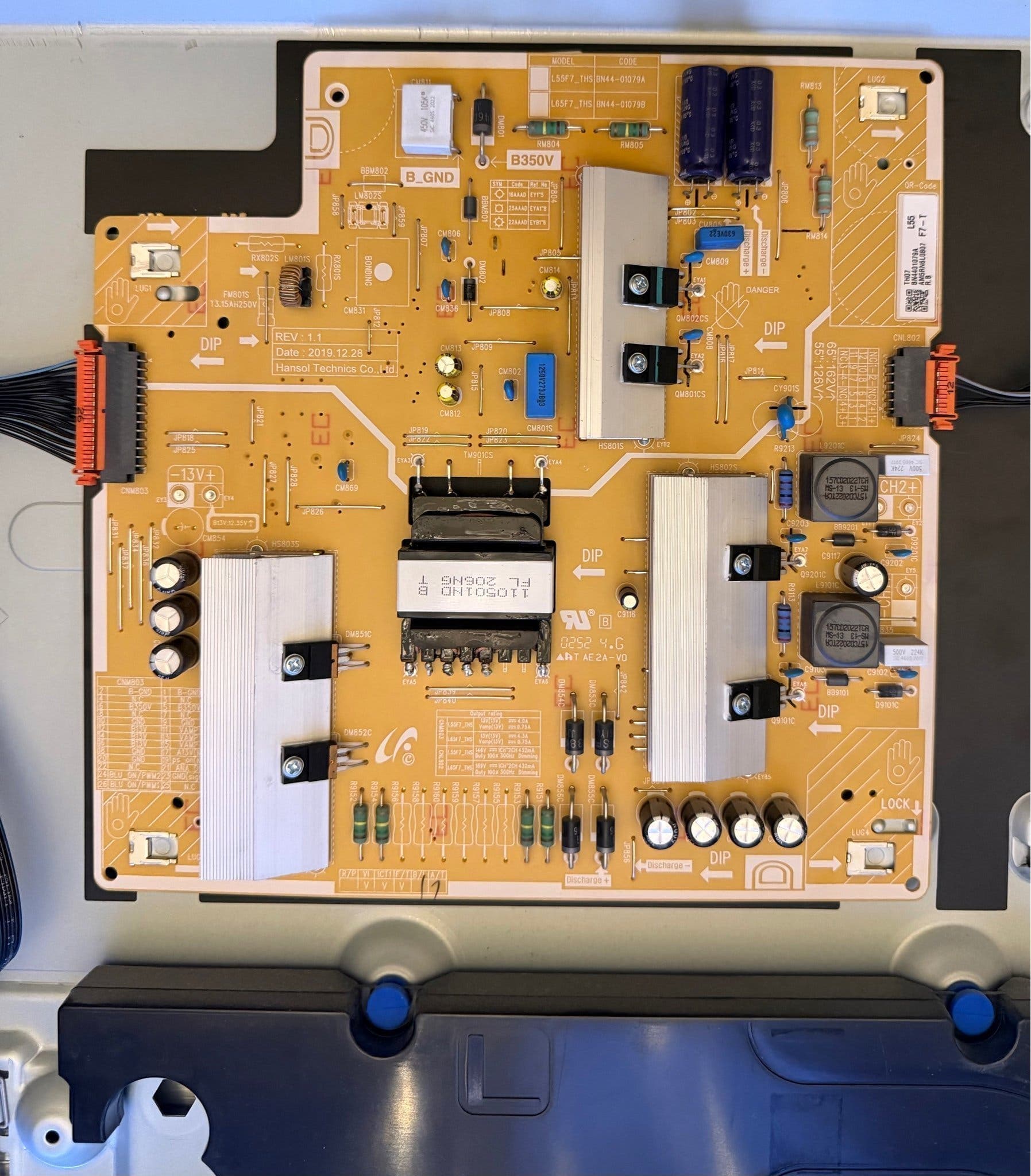 Power Supply Strömförsörjningskort BN44-01079A