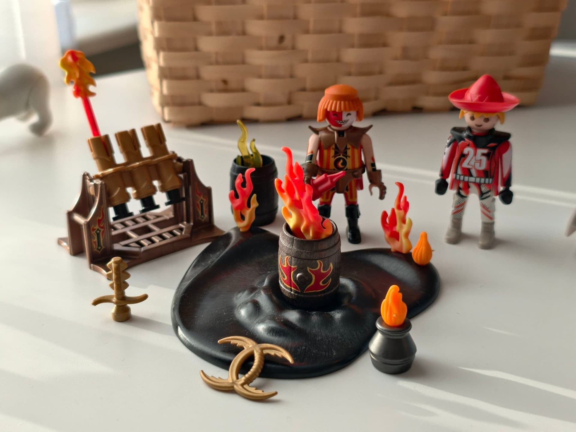Stort Playmobil Riddare & Krigare Paket – Samurajer, Romare & Djur