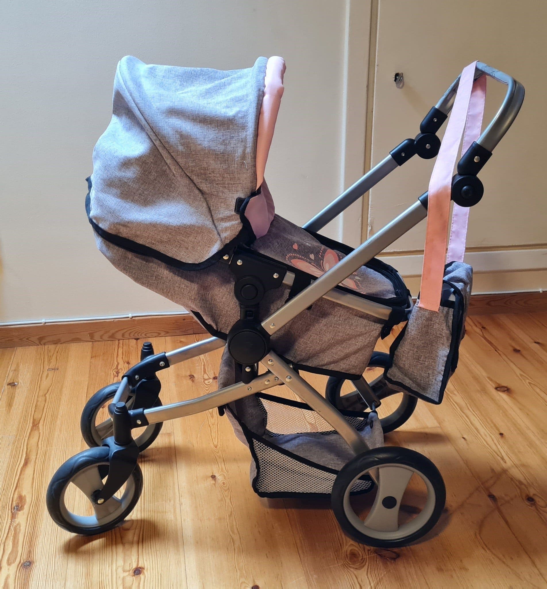 Dockvagn med skötväska