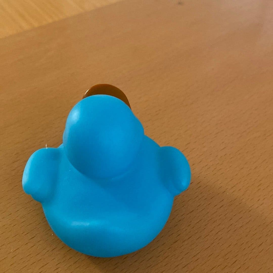 Blå badanka