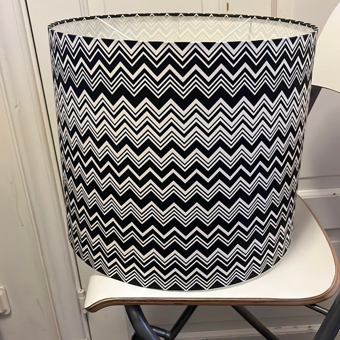 Taklampa med Missoni Home tyg