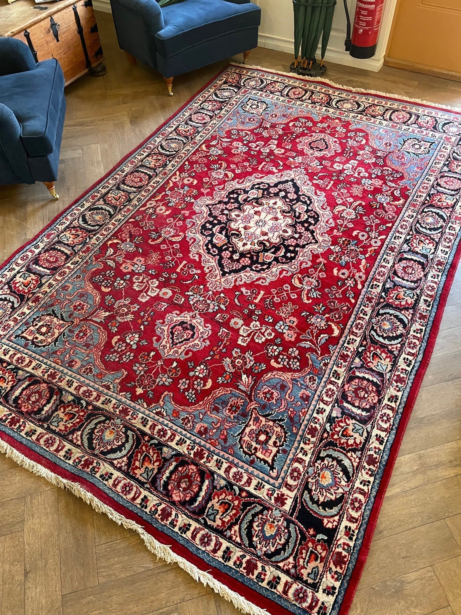 Handknuten orientmatta, Meshad, 320x210 cm