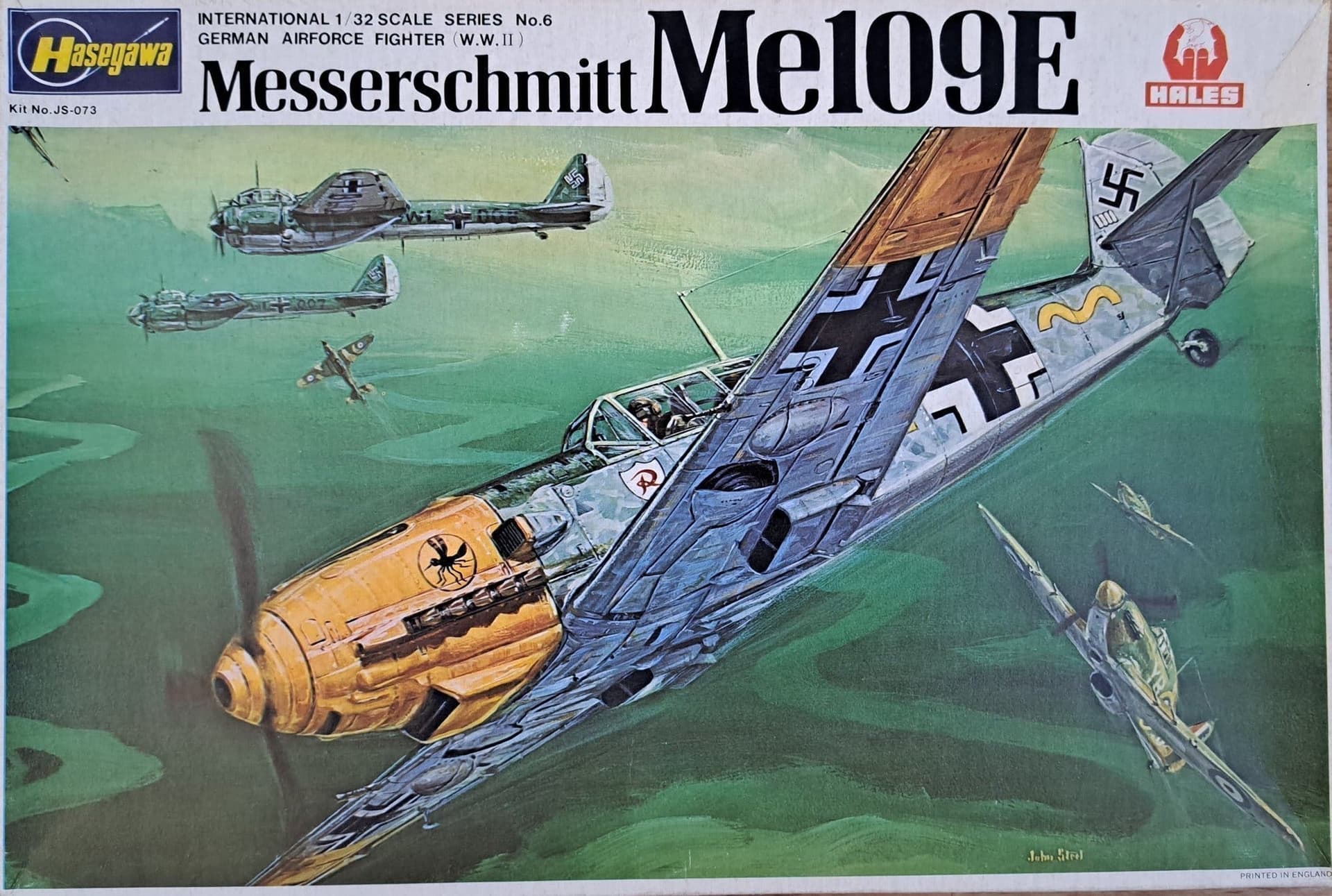 Hasegawa 1/32 / Messerschmitt Me 109E