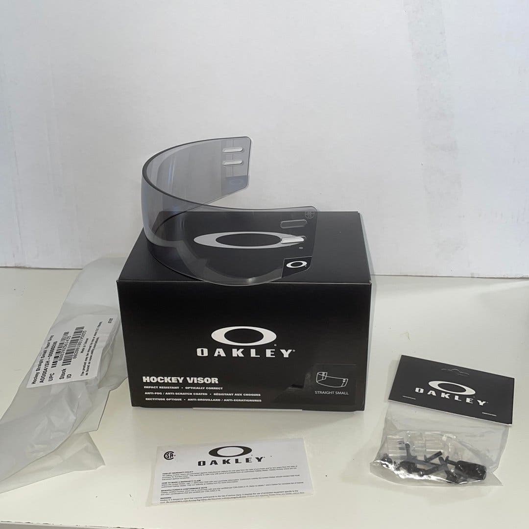 Oakley Hockey Visir Straight Small Grey